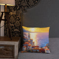 Seaside Village Pillow