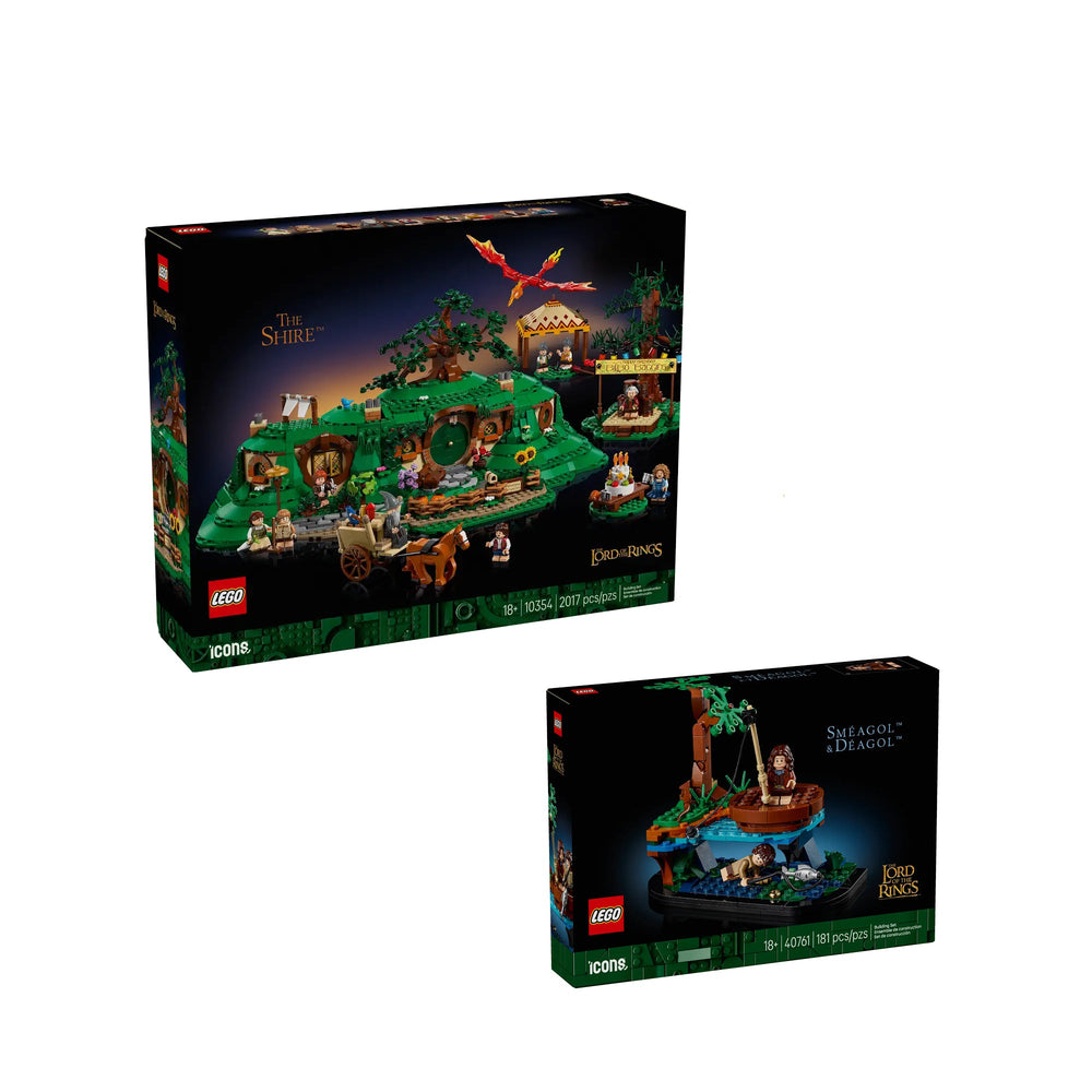 LEGO Icons – The Lord of the Rings: The Shire - #10354 + Sméagol™ & Déagol GWP #40761 (RETIRED)