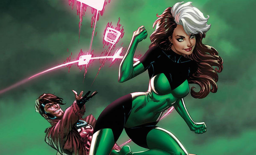 Sideshow Collectibles Uncanny X-Men: Rogue & Gambit (24" H x 18" W) Art Print by artist J. Scott Campbell Limited Edition of 350