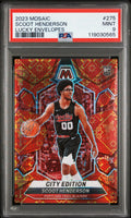2023 Panini Mosaic - #275 - Scoot Henderson - Lucky Envelopes Rookie Limited to /8 - PSA Graded Card