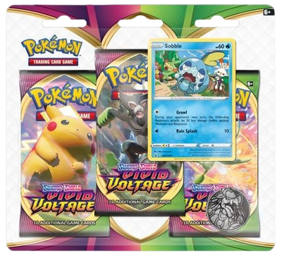 Vivid Voltage 3-Packs Blister - Sobble Promo
