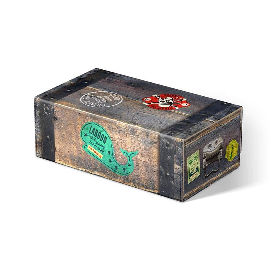 Ultimate Guard: Squaroes - Arkhive 800 - One Piece - Wooden Chest Collectors Case