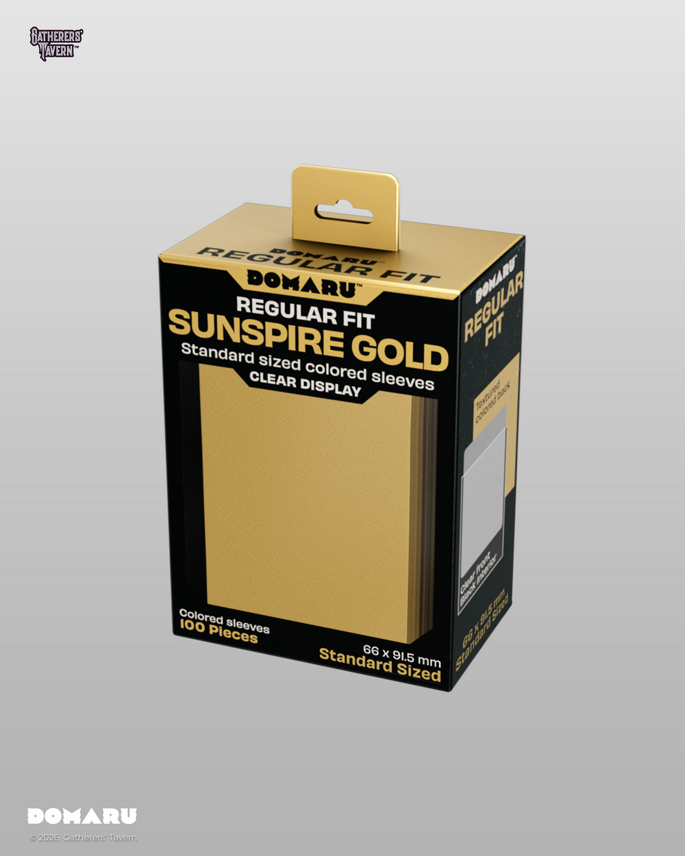 Domaru Sunspire Gold Regular Sleeves