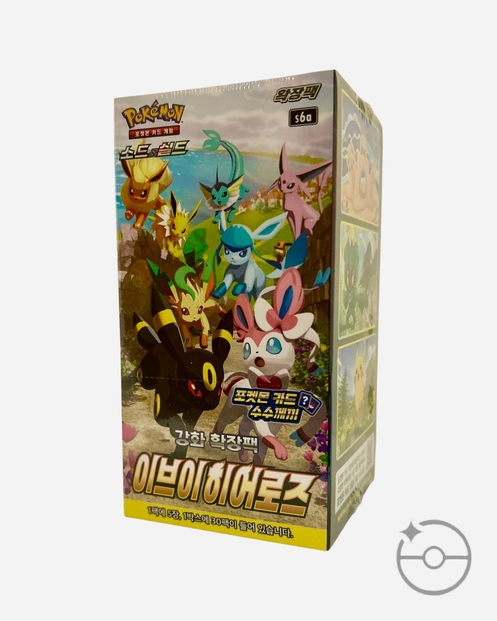 Pokémon TCG Korean Sword & Shield Eevee Heroes Booster Box S6A