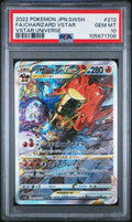 2022 Pokemon Japanese sv12a -  Charizard VStar #212 - Secret Art Rare VSTAR Universe  - PSA Graded Card