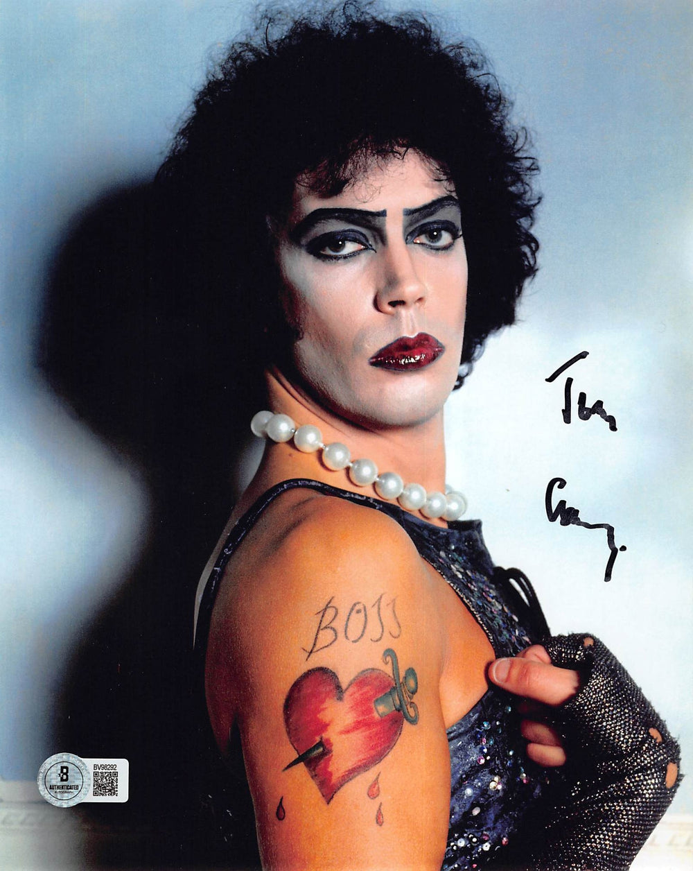 Tim Curry The Rocky Horror Picture Show Authentic Signed 8x10 Photo BAS 2