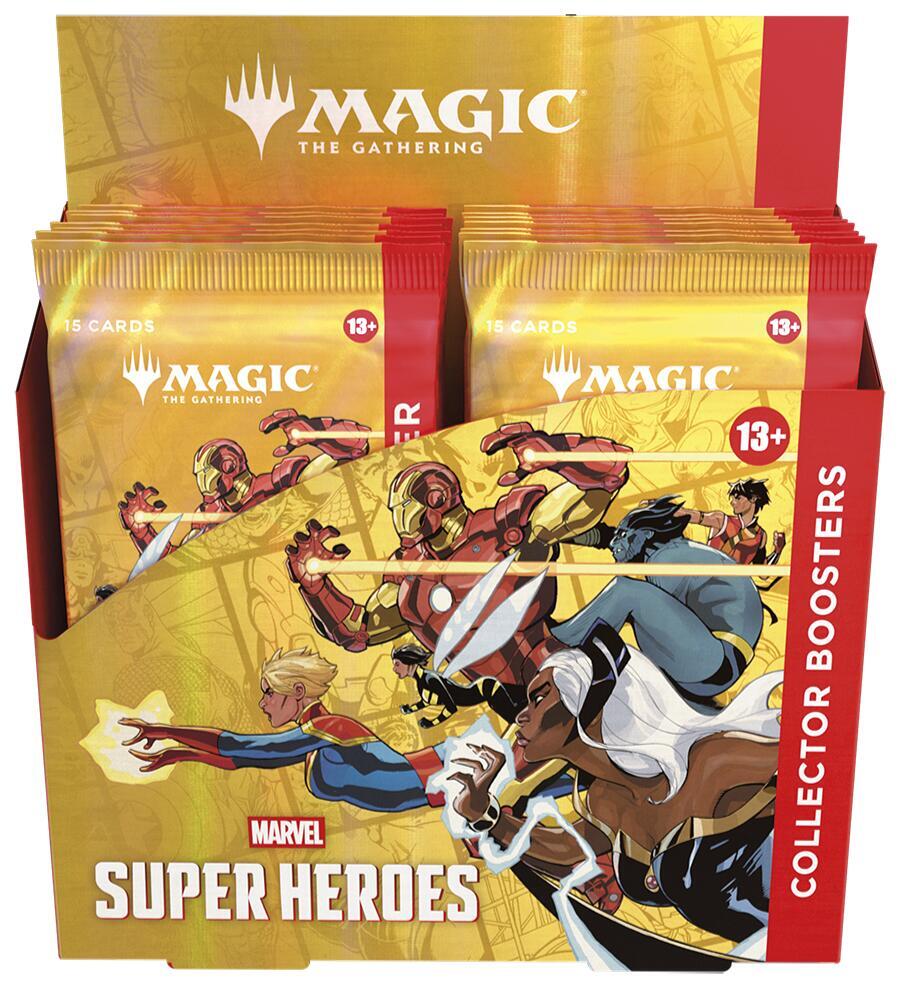 TCG: Magic: The Gathering Marvel Super Heroes Collector Booster Box