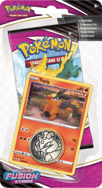 Fusion Strike Tepig Checklane Blister