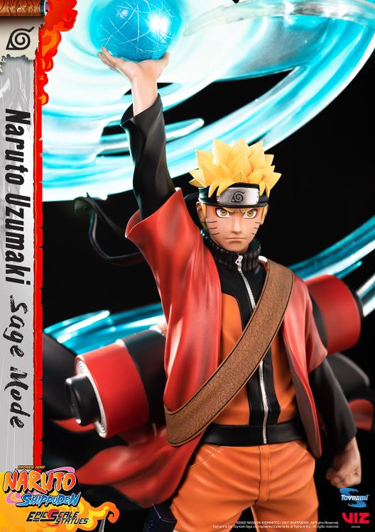 Toynami Naruto: Shippuden Naruto Uzumaki Sage Mode Epic 1:6 Scale Limited Statue