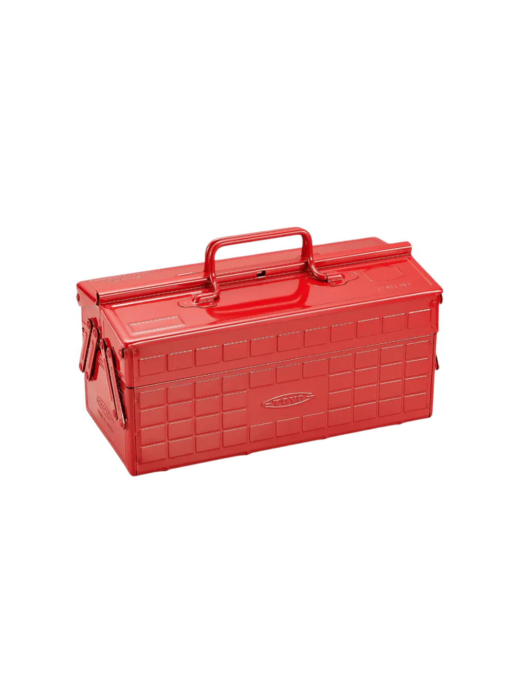TOYO: ST-350 Large Toolbox - Red - Made in Japan