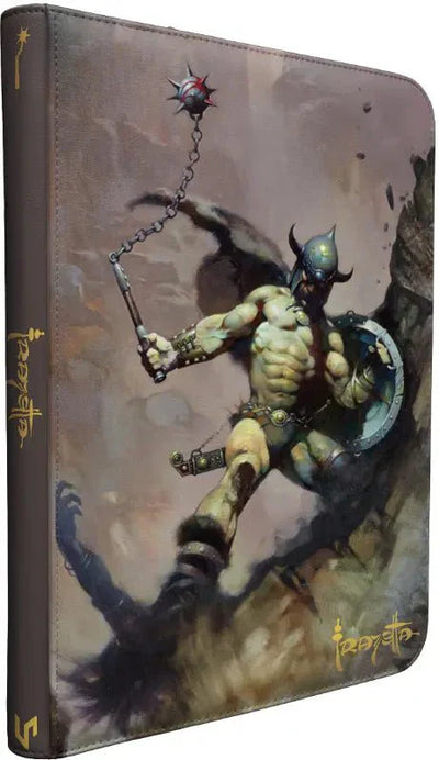 Artist Spotlight Series: Frank Frazetta - "Warrior with Ball and Chain" 9-Pocket Zippered Premium PRO-BINDER