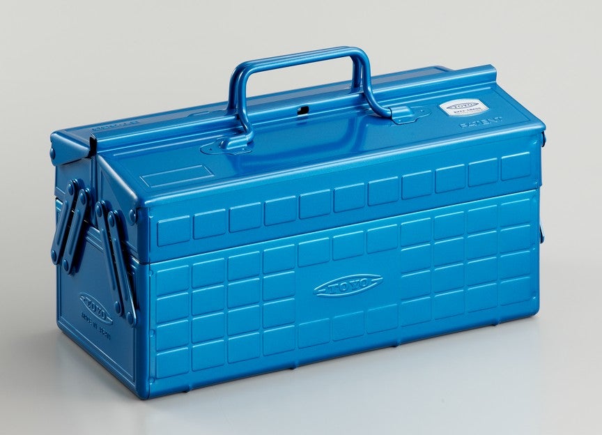 TOYO: ST-350 Large Toolbox - Blue - Made in Japan (PRE-ORDER DECEMBER 2026)