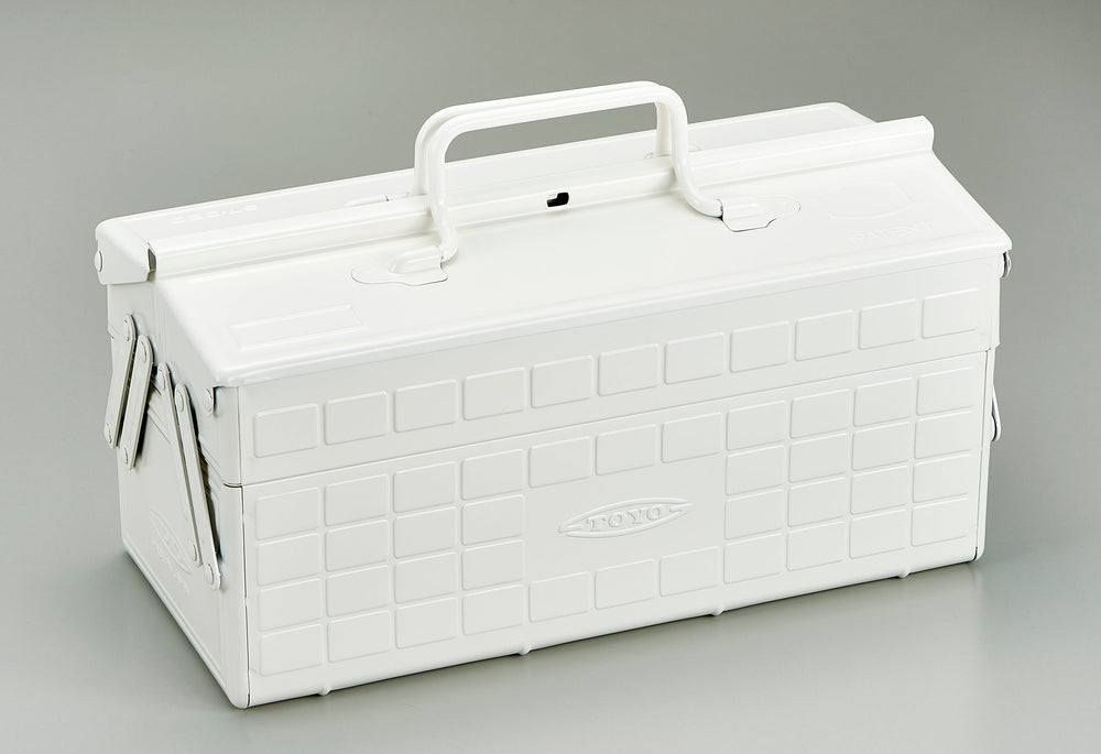 TOYO: ST-350 Large Toolbox - White - Made in Japan (PRE-ORDER DECEMBER 2026)
