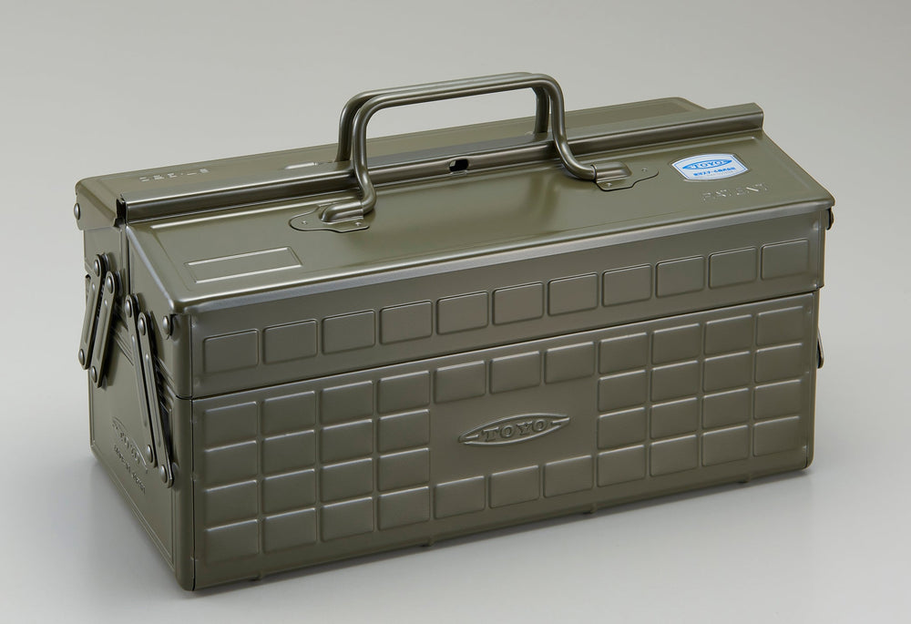 TOYO: ST-350 Large Toolbox - Moss Green - Made in Japan (PRE-ORDER DECEMBER 2026)