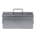TOYO: ST-350 Large Toolbox - Silver - Made in Japan