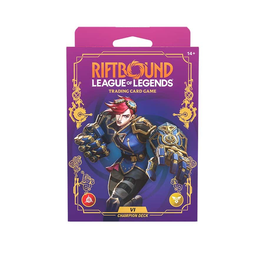 Riftbound TCG: Unleashed: Champion Deck Box: Vi
