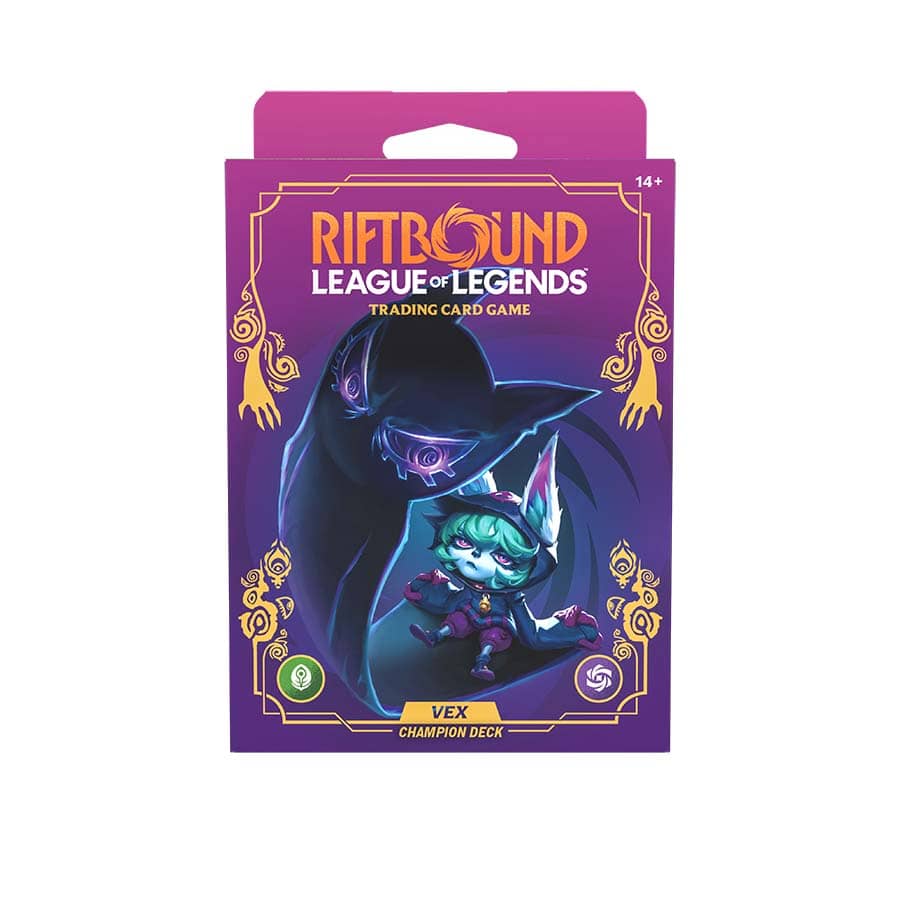 Riftbound TCG: Unleashed: Champion Deck Box: Vex