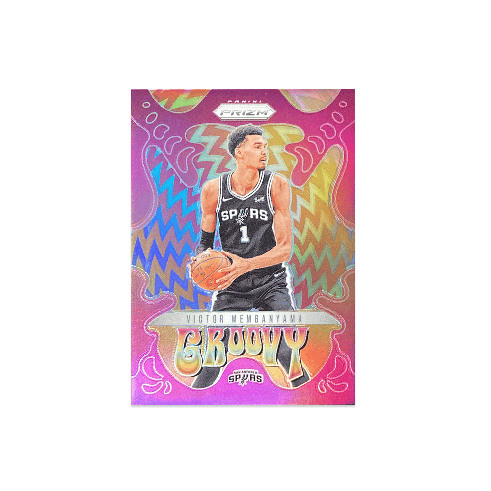 2024-25 Panini Prizm - Victor Wembanyama - Groovy SSP #28 - Raw Ungraded Cards