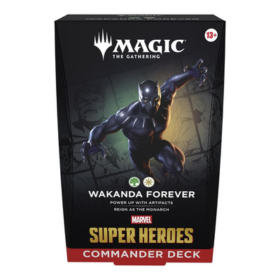 Magic the Gathering: Universes Beyond Marvel Super Heroes Commander Deck - Wakanda Forever