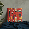 Wine O'clock Pillow