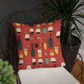 Wine O'clock Pillow