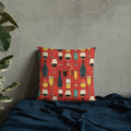 Wine O'clock Pillow