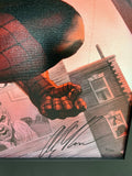 "With Great Power" Giclee on Canvas by Alex Ross - Signed by Stan Lee and Alex Ross