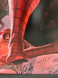 "With Great Power" Giclee on Canvas by Alex Ross - Signed by Stan Lee and Alex Ross