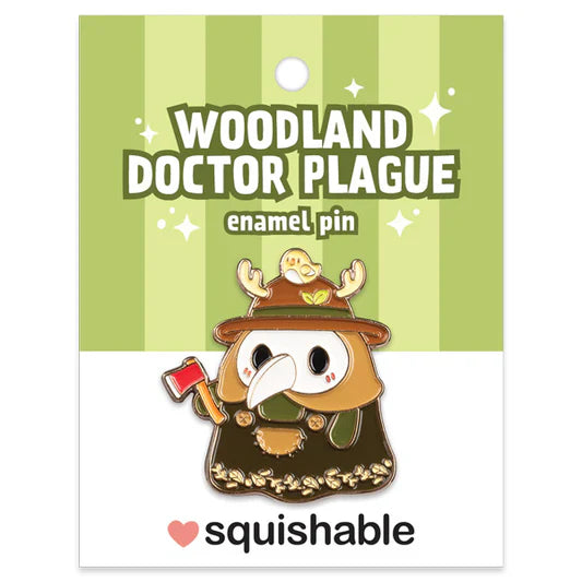 Enamel Pin- Woodland Plague Doctor