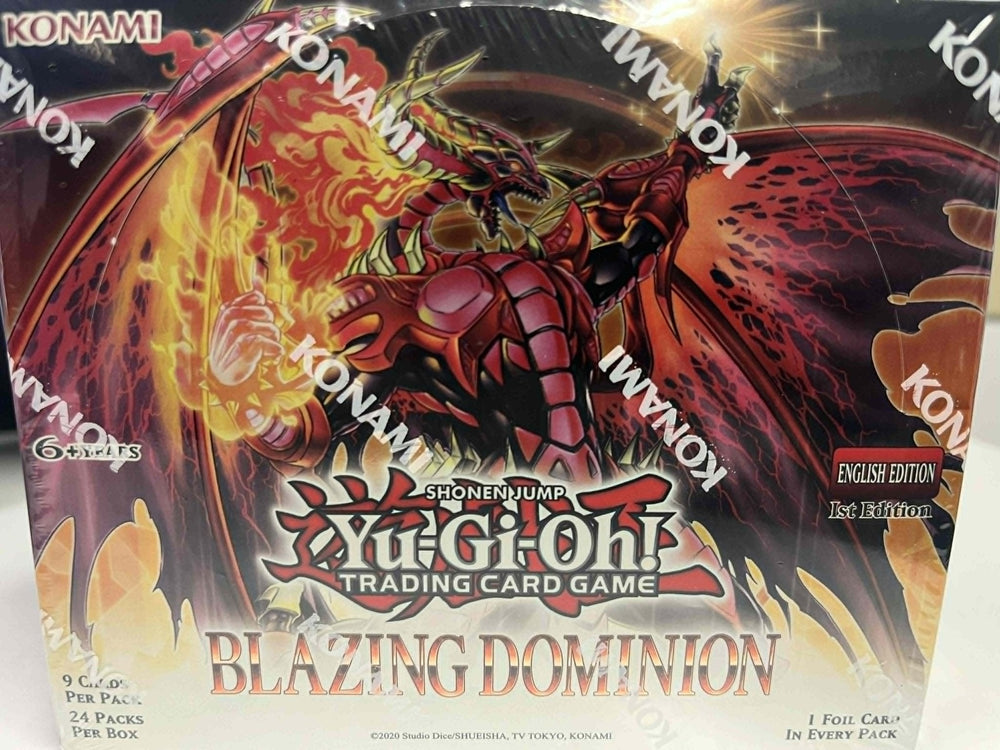 Yu-Gi-Oh! TCG: Blazing Dominion Booster Box (1st Edition)